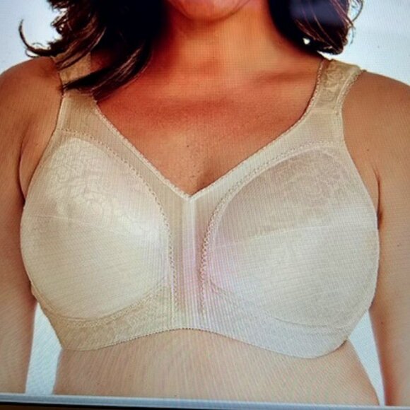 Playtex 18Hour Ultimate Shoulder Comfort Wireless Full Floral Print Coverage Bra - Picture 1 of 12
